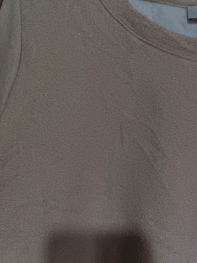 Polera beige de manga larga - 2