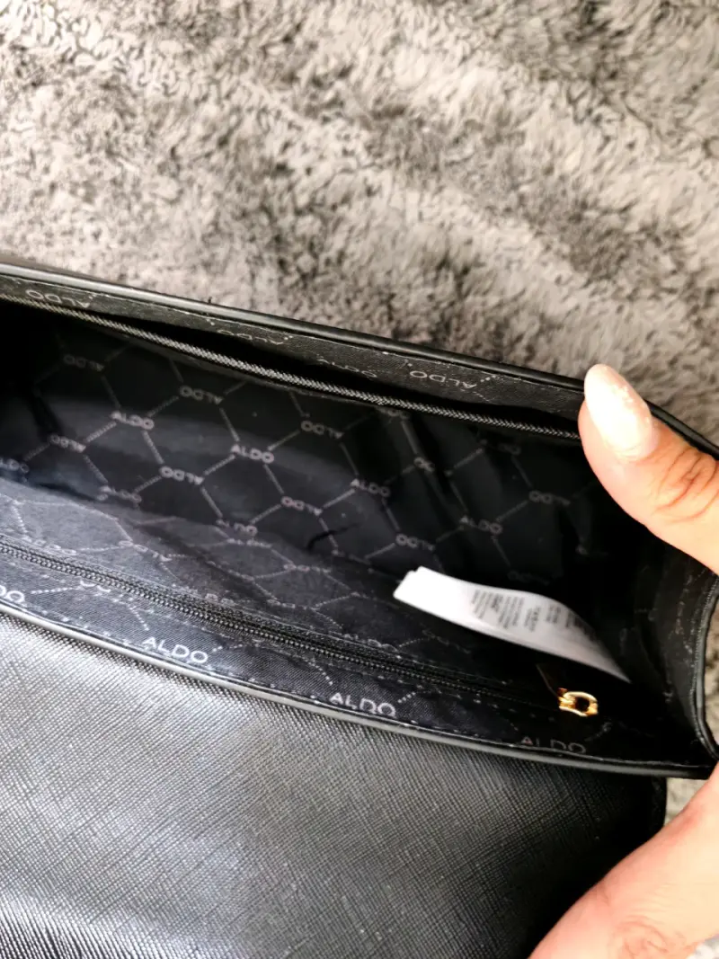 Cartera negra ALDO nueva - 3
