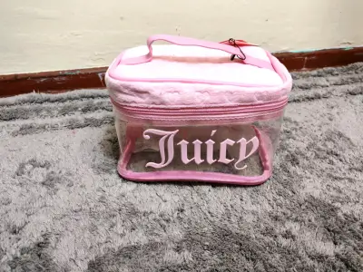 Neceser transparente Juicy rosa - miniatura 1