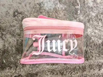Neceser transparente Juicy rosa - miniatura 4