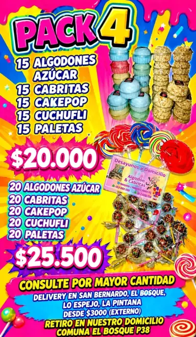 Oferta algodon de azúcar y cabritas - miniatura 5
