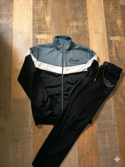 Conjunto PIMPS estilo urbanodeportivo azul y negro - miniatura 1