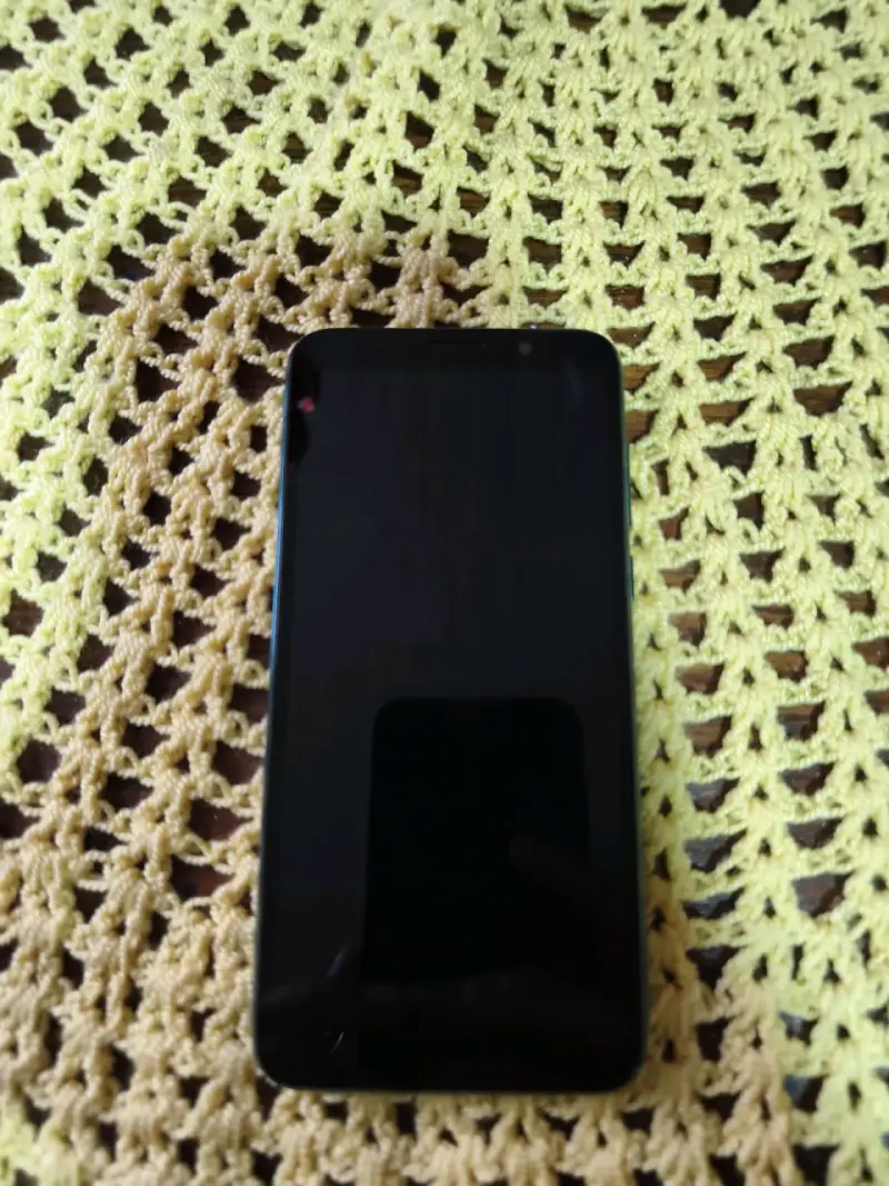 Celular Motorola azul - 2