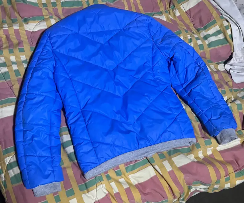 Chaqueta azul Adidas acolchada - 2