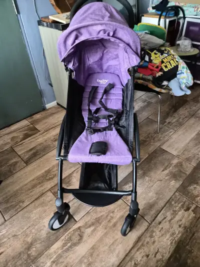 Coche paseo Baby Way violeta - miniatura 1