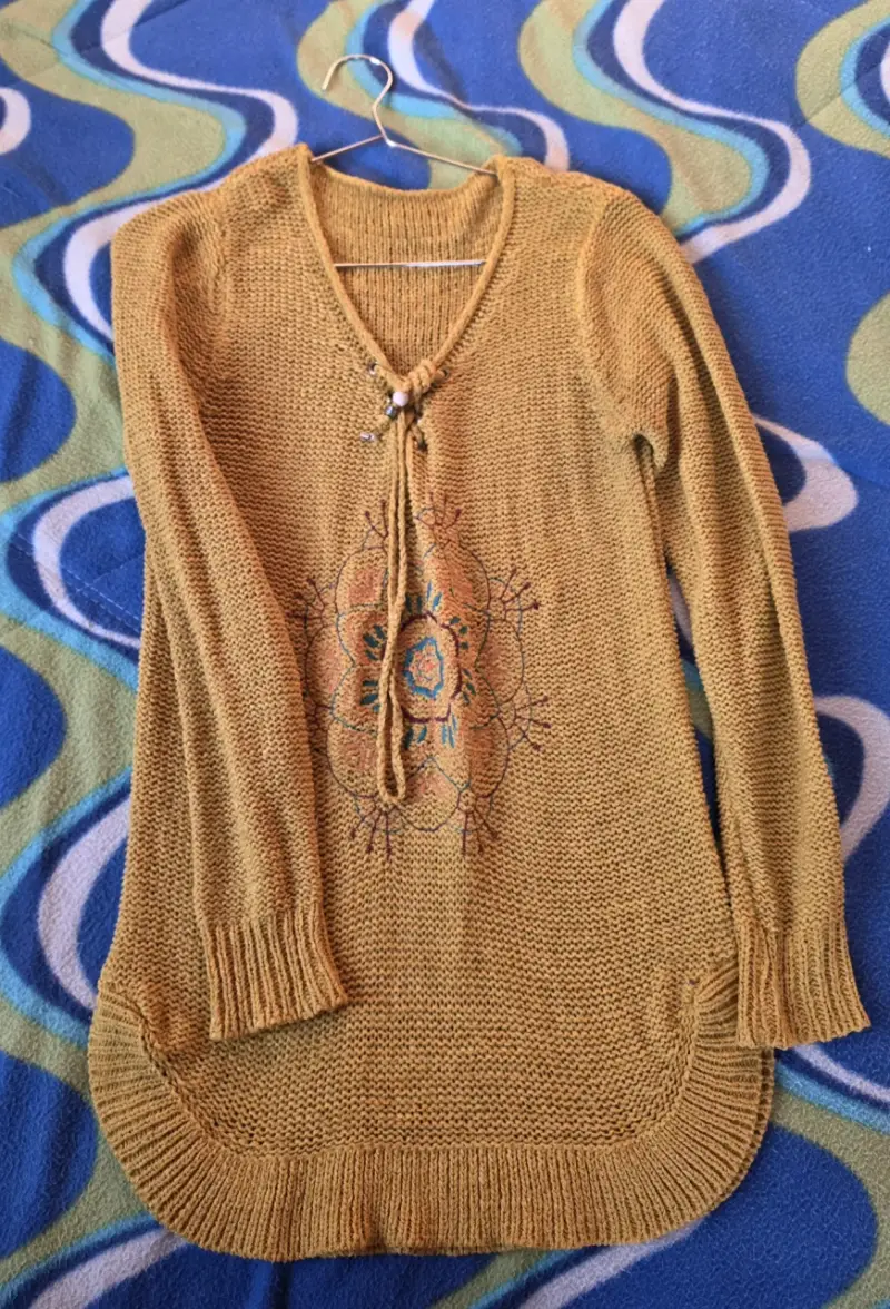 Sweaters tejidos con diseño étnico - 2