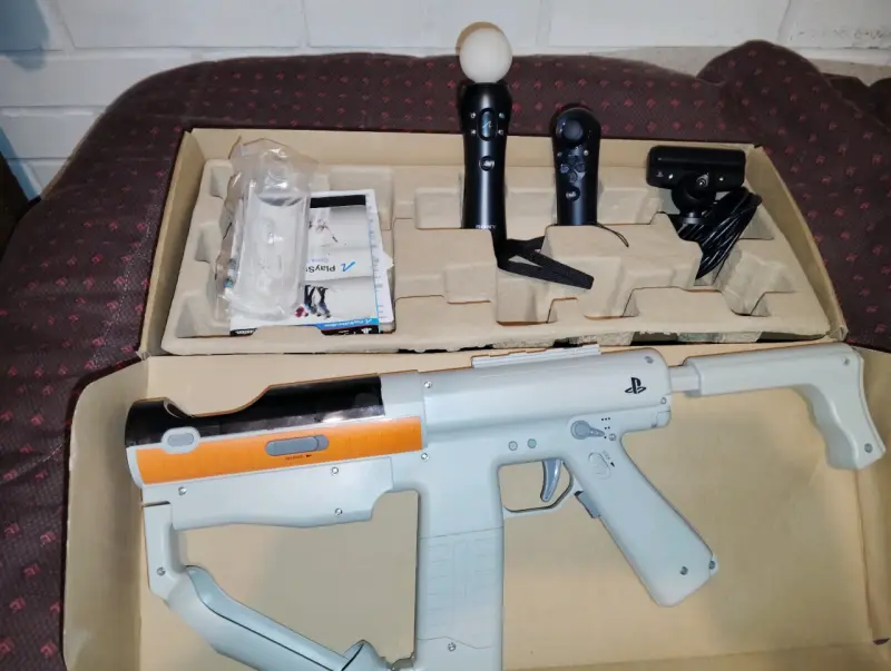 Kit PlayStation Move completo con metralleta - 1
