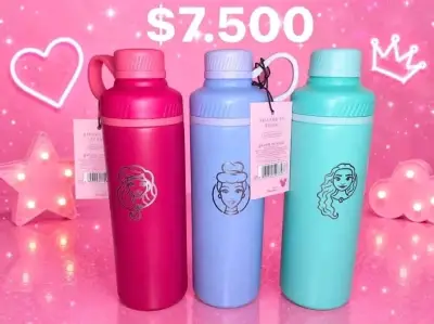 Botellas plásticas princesas - miniatura 1