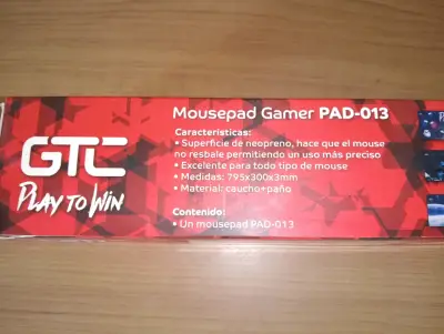 Mousepad Gamer GTC PAD-013 - miniatura 1