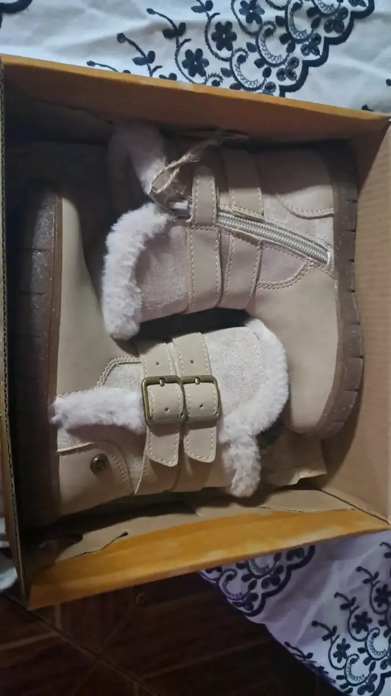 Botas beige con forro - 2