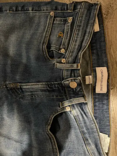 Jeans azul Calvin Klein - miniatura 3
