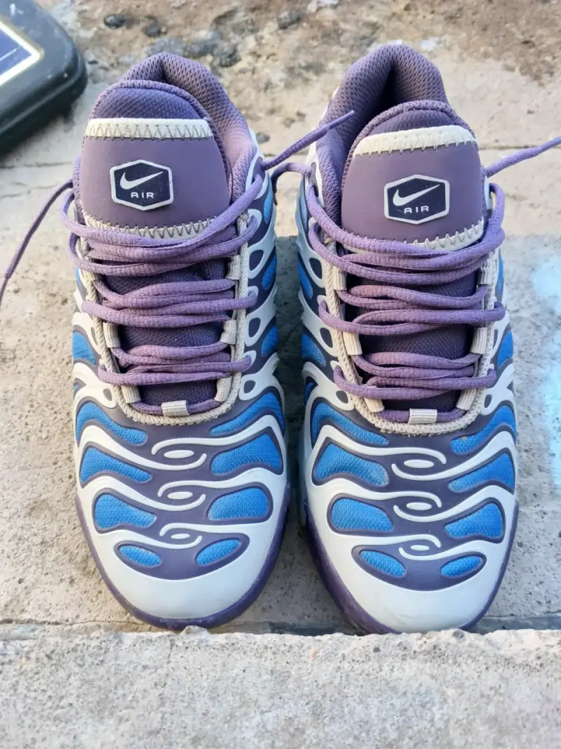 Zapatillas Nike Air max plus drift azulesy moradas - 1