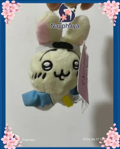 Llavero Peluche Usagi Chikawa Original - miniatura 1