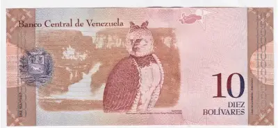 Billete Venezuela 10 Bolivares 3 Septiembre 2009 U - miniatura 1