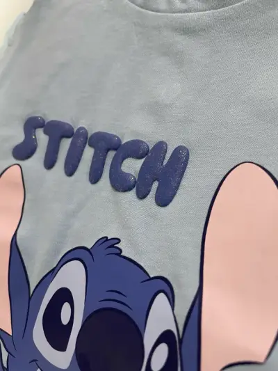 Hermosa polera Stitch niña Disney Baby 12m - miniatura 2