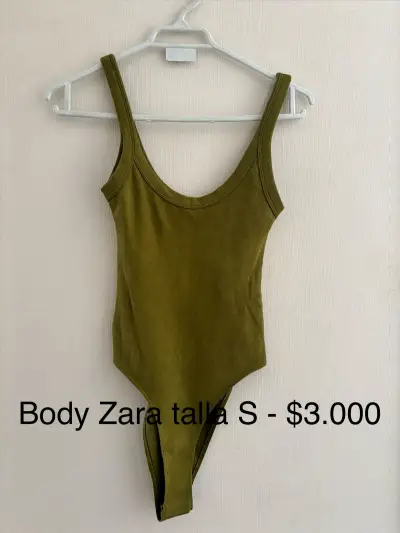 Body verde musgo Zara - miniatura 1