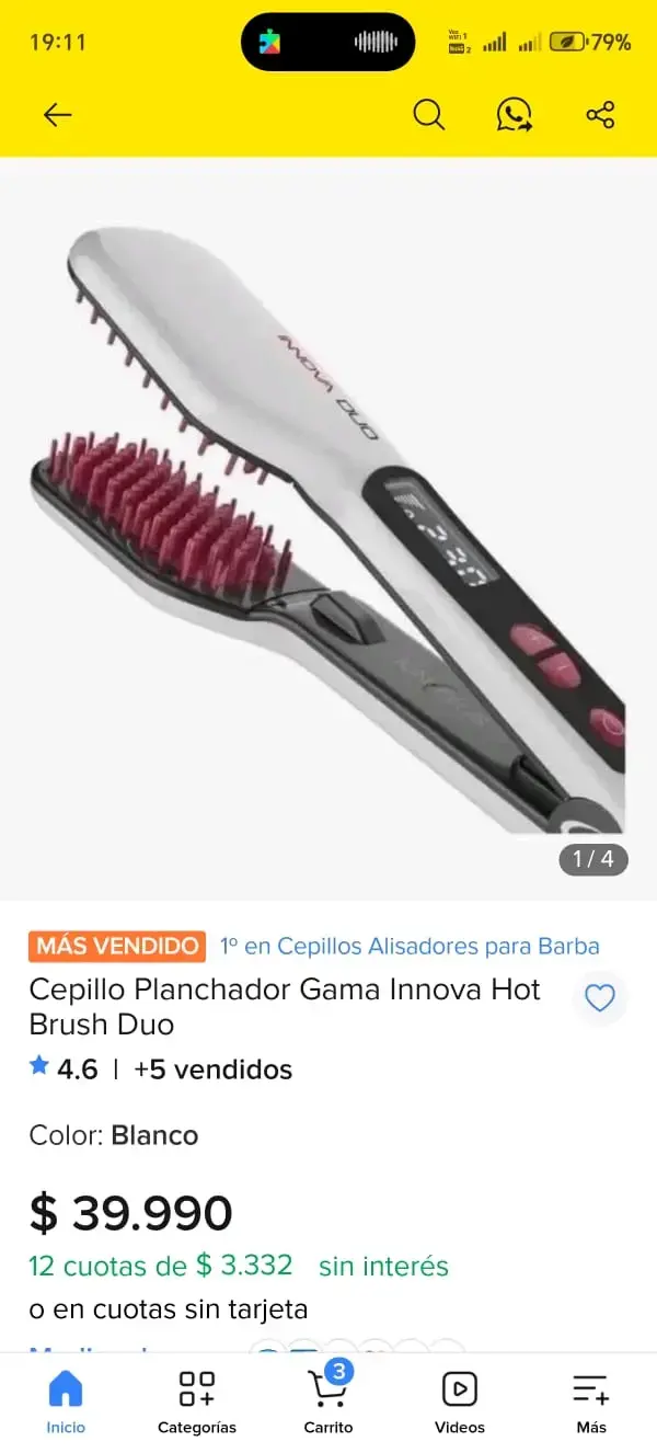 Plancha para el cabello Innova Duo - 2