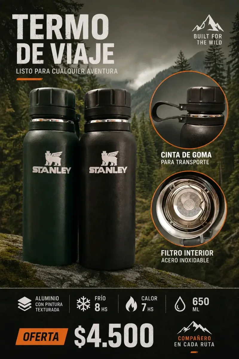 Termo de viaje 650ml
