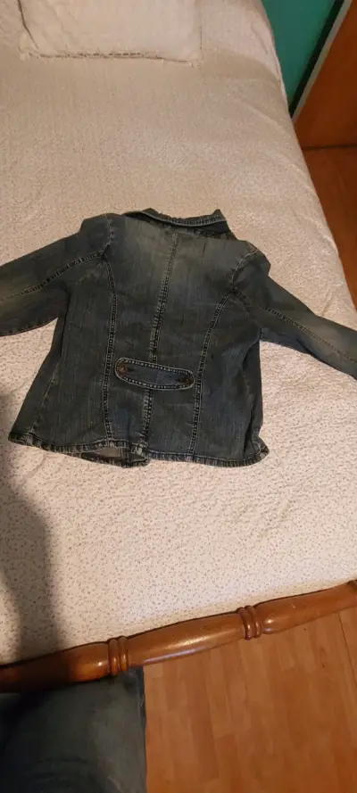 Chaqueta de mezclilla azul - miniatura 2