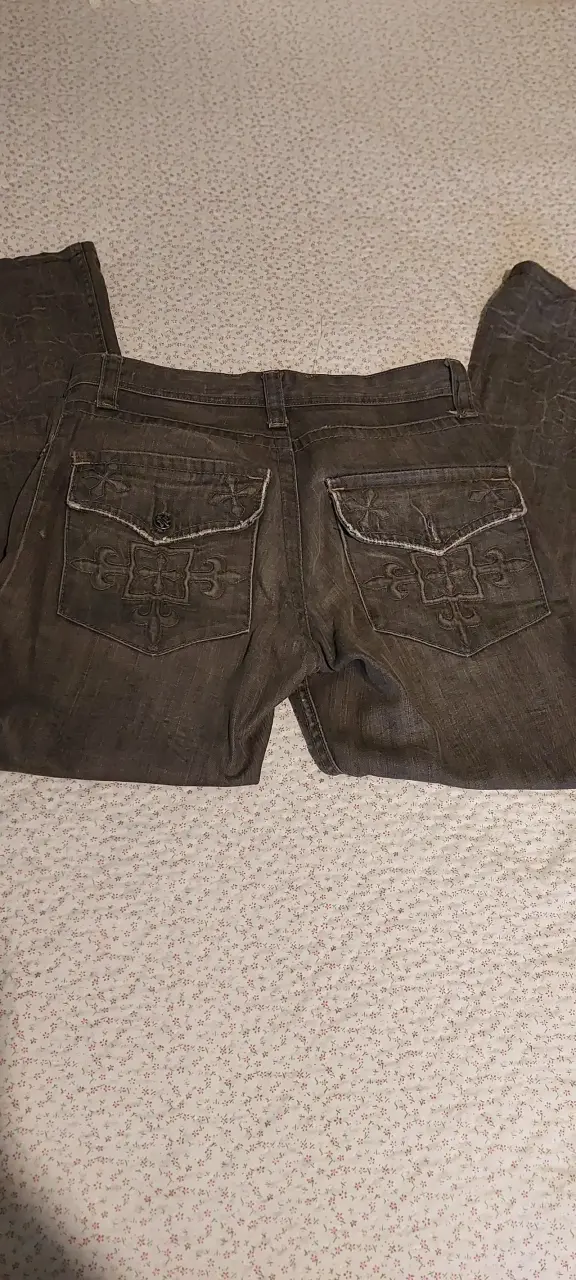 Jeans yk2 tiro bajo - 2