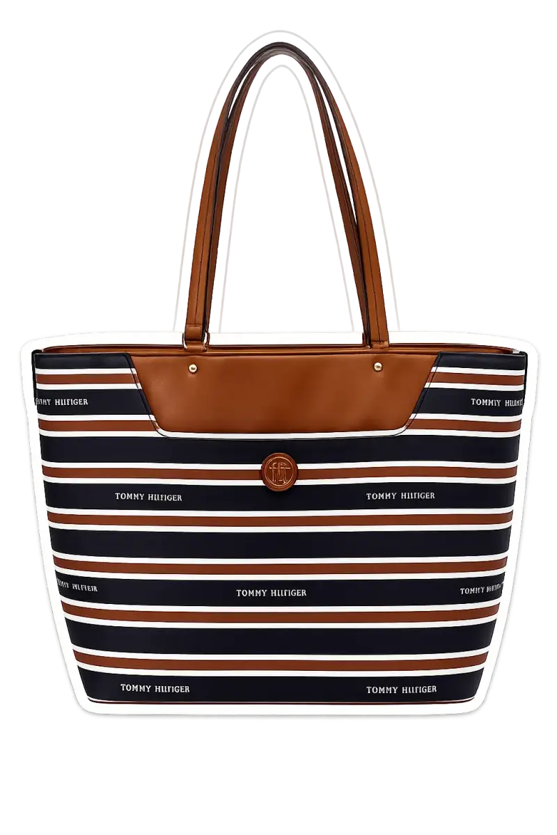 Bolso Tommy Hilfiger rayado