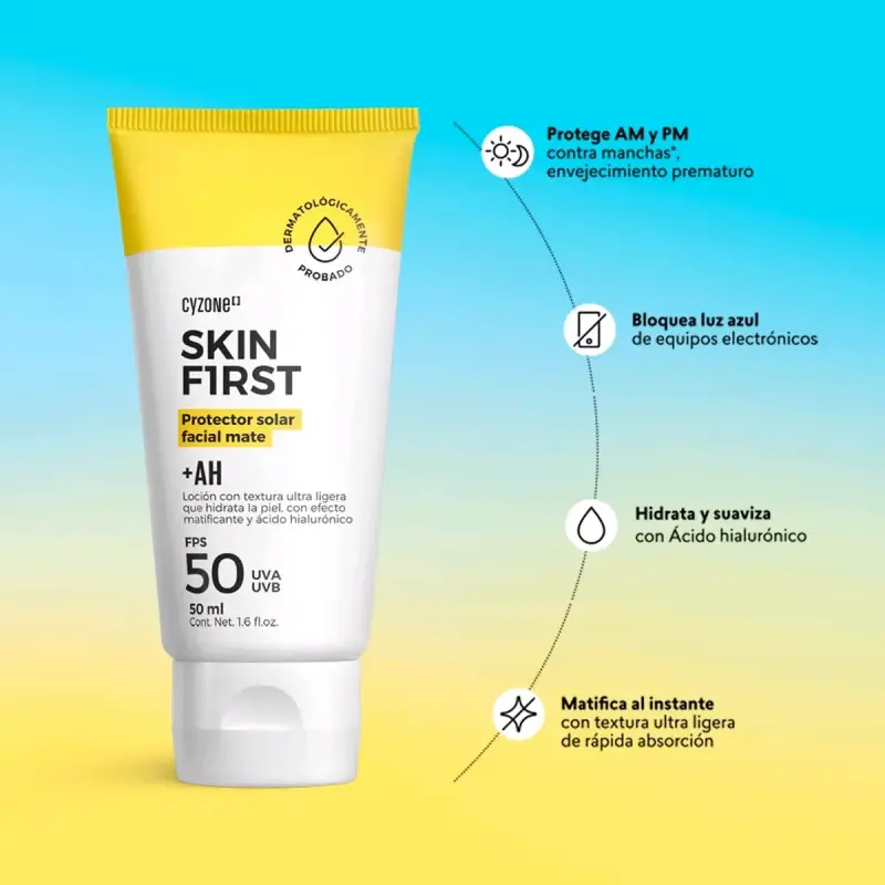 Protector solar facial Cyzone - 2