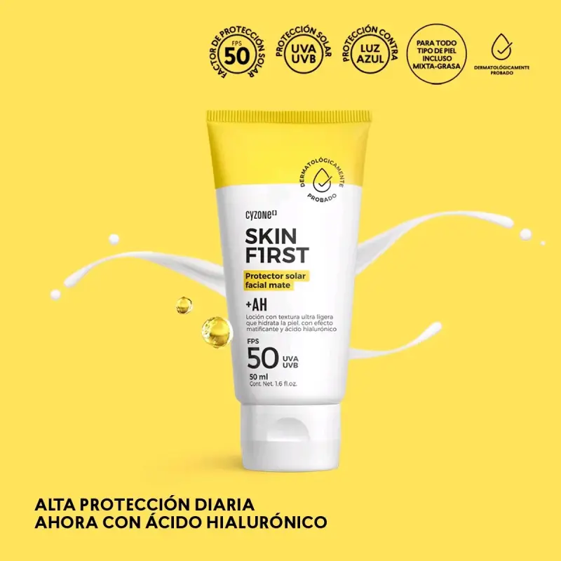 Protector solar facial Cyzone - 4