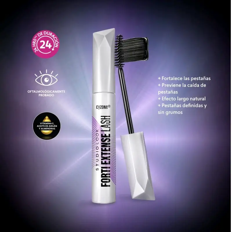 Rímel Forti Extense Lash Cyzone - 2