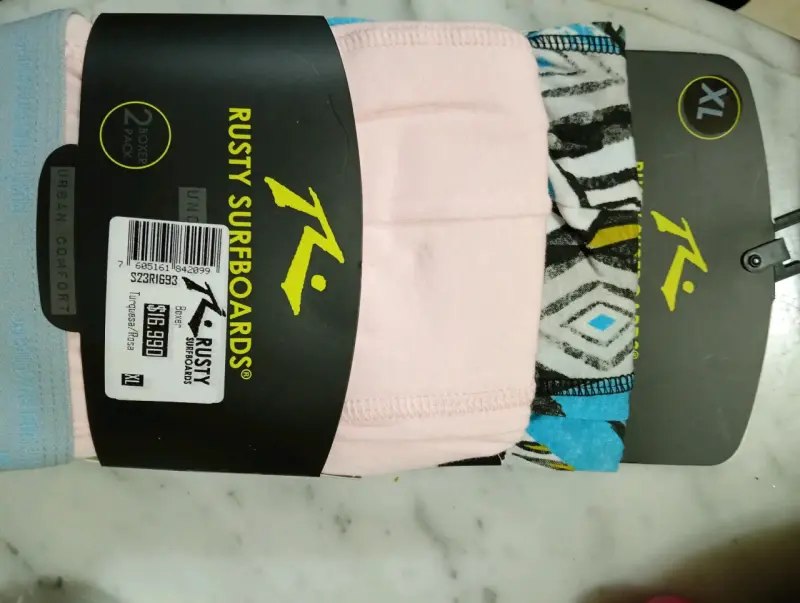 Pack 2 boxers Rusty coloridos S, M, L, XL - 2