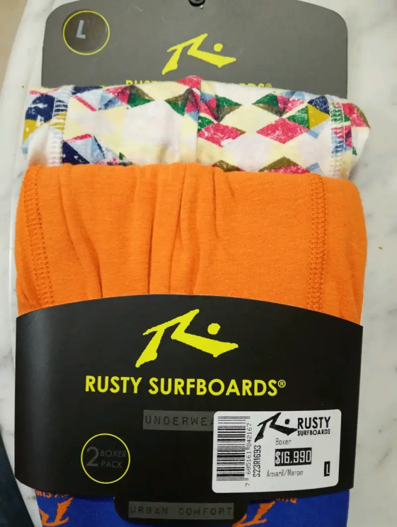 Pack 2 boxers Rusty coloridos S, M, L, XL - 3