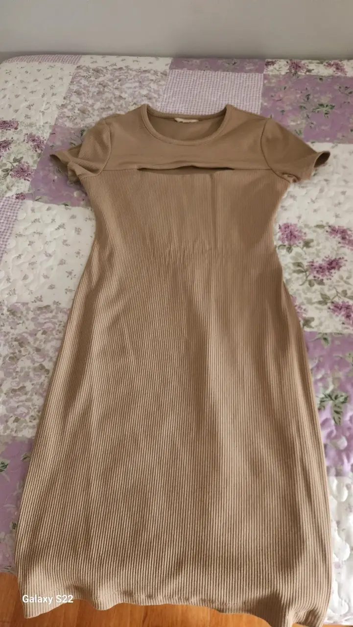 Vestido negro con lentejuelas Zara - 3