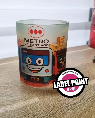 Taza  Metro de Santiago - miniatura 1