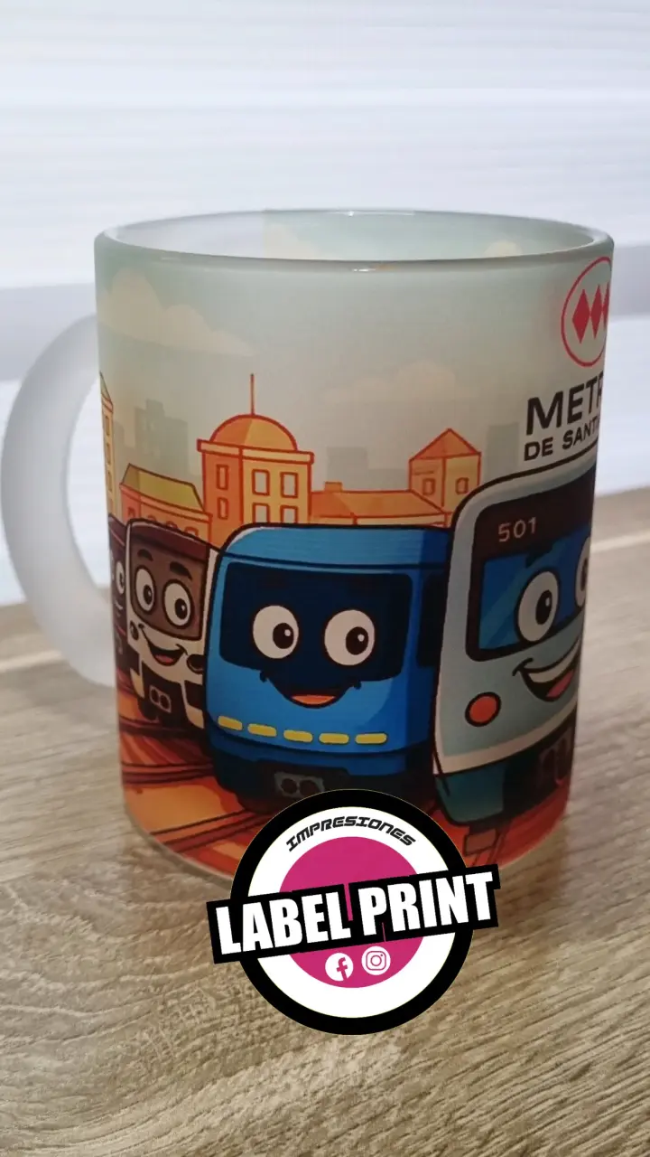 Taza  Metro de Santiago - 3