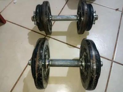 Mancuernas ajustables de metal - miniatura 1