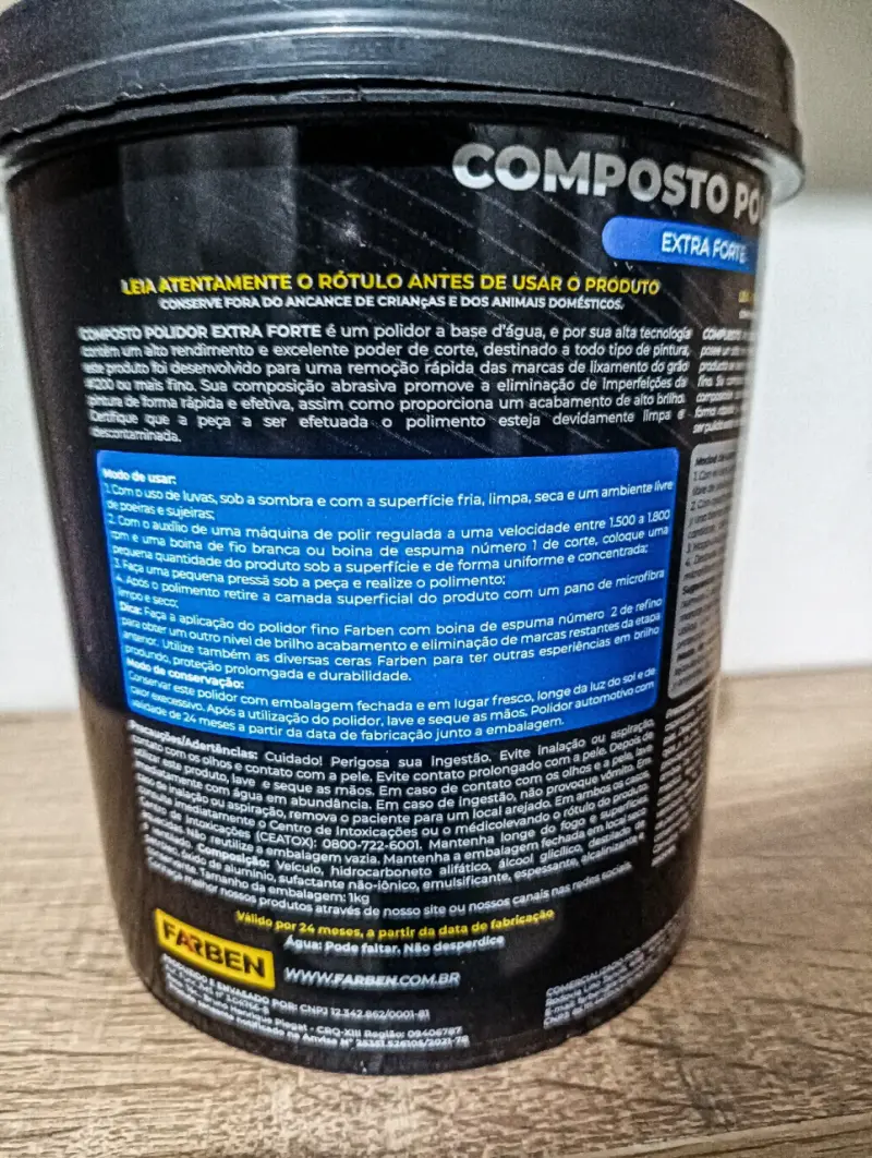 Composto polidor Farben extra forte - 2