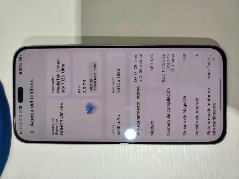 Smartphone HONOR 400 Lite conversable - 2