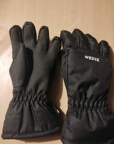 Guantes de nieve Wedze negros - miniatura 2