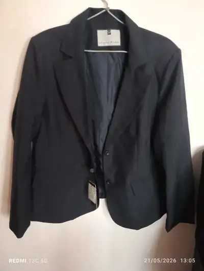 Blazer negro Lesage nuevo - miniatura 2