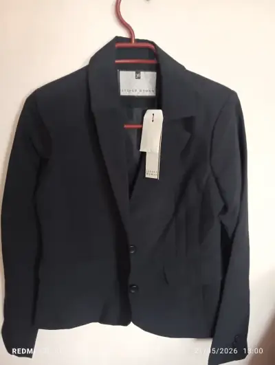 Blazer negro Lesage nuevo - miniatura 3