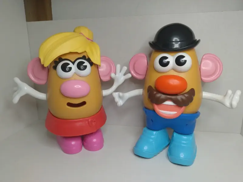 Muñecos Señor y Señora Cara de Papa - 1