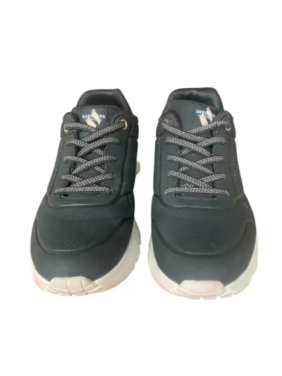 Zapatillas Skechers negras adornos dorados talla31 - miniatura 2