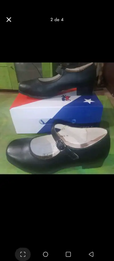 Zapatos de cueca negros talla 34 - miniatura 2