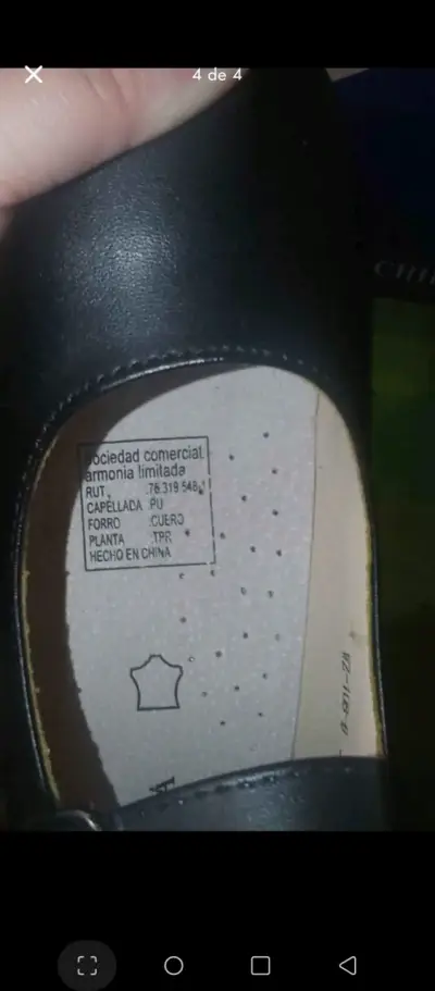 Zapatos de cueca negros talla 34 - miniatura 4
