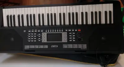 Teclado musical KI80 negro - miniatura 1