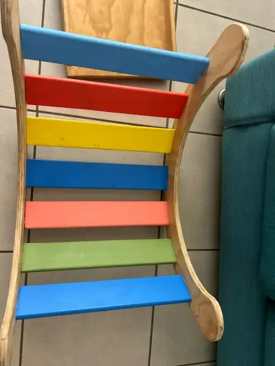 Balancín infantil multicolor - miniatura 4
