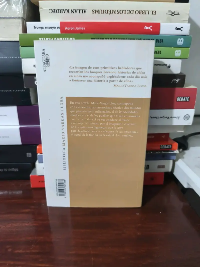 Libro 'El hablador' Vargas Llosa - 4