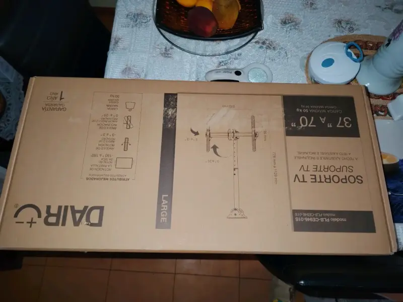 Soporte de TV 37" a 70"
