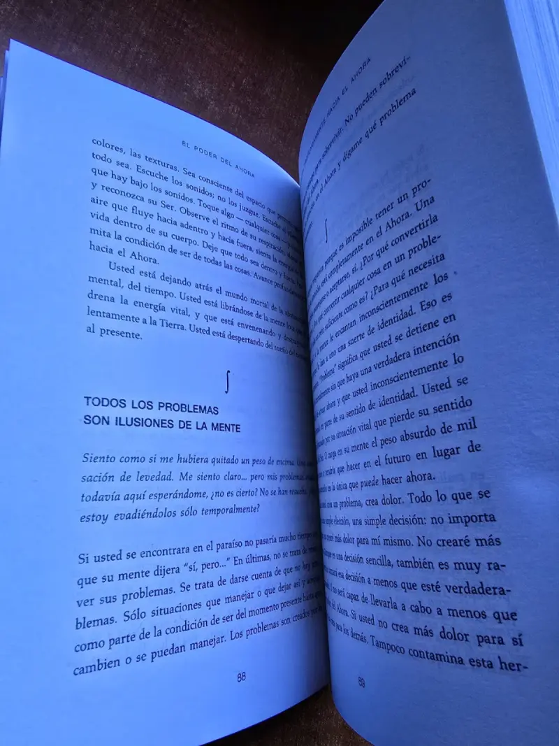 Libro El Poder del Ahora - 3