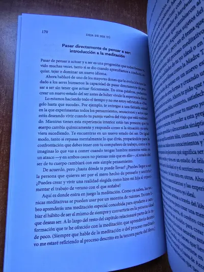 Libro 'Deja de ser tú' de Joe Dispenza - miniatura 3