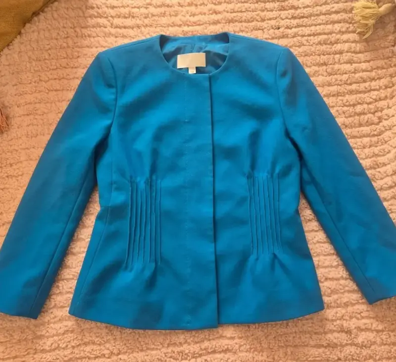 Blazer azul mujer - 1
